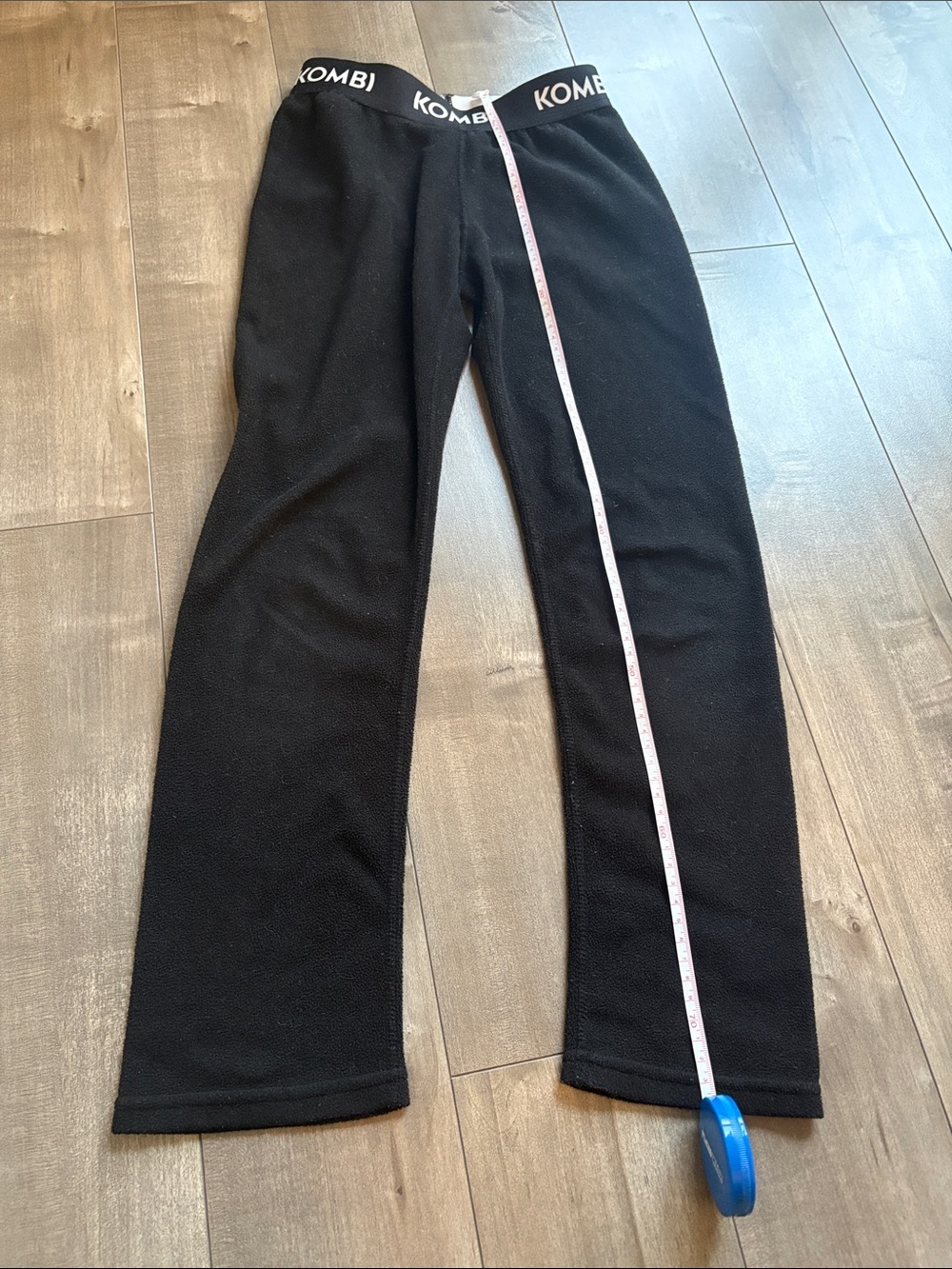 KOMBI Kids Black Fleece Bottoms junior size M